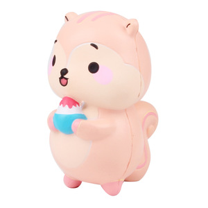 PU Foam Slow <b>Rebound</b> Squirrel Toy With Ice Cream Shape Fidget Toy For Kids 2 4 Years Unisex - Product Image 2