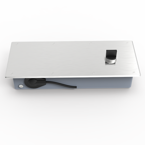 Muelle de suelo oculto de doble acción con capacidad de 150 kg, eléctrico y automático, para puertas de vidrio de oficina - Product Image 6