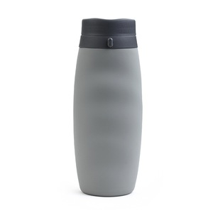 Bouteille d'eau pliable en silicone de qualité alimentaire Eversoul 600 ml pour les activités de plein air - Product Image 5
