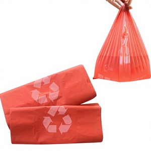 Sacchetti Biodegradabili per la Spesa all'Ingrosso, Borse per Asporto Frutta, Sacchetti a Gilet in PBAT PLA Personalizzabili - Product Image 1