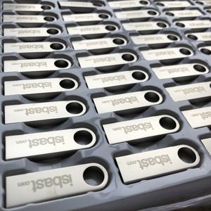 Memoria USB 2.0 Mini Barata al por Mayor, Personalizada, Regalo Promocional, Unidad Flash de 32 GB, Almacenamiento de Datos Encriptado en Metal - Product Image 4