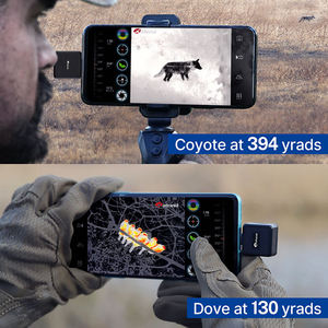 Caméra thermique InfiRay T2 PRO pour la chasse en plein air, monoculaire infrarouge HD 25Hz pour téléphone, vision nocturne avec laser - Product Image 1