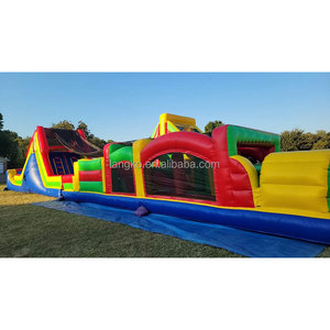 Parcours d'obstacles aquatiques gonflables, aire de jeux pour enfants, course de défi <span class=keywords><strong>en</strong></span> plein air, jeux et activités pour enfants - Product Image 1