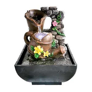 Factory Customized Indoor Tabletop Waterfall Fountain Mini Water Fountain For Sale