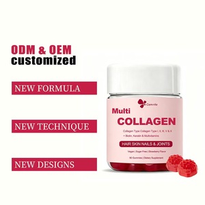 Gomitas de Colágeno Múltiple Personalizadas Sin Azúcar, Suplemento Dietético para el Cabello, Uñas y Piel, con Alto Contenido de Proteínas - Product Image 3