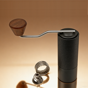 Moulin à café manuel portable en acier inoxydable à meules coniques, capacité 30g, en alliage d'aluminium, écologique – Offre spéciale - Product Image 1
