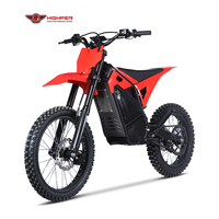 Motocicleta Eléctrica Todoterreno de Alta Capacidad HIGHPER de 10KW, 72V, 35Ah, con 90KM de Autonomía para Carreras Profesionales