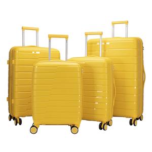Ruedas suministradas de fábrica llevan lotes PP agradable viajar <span class=keywords><strong>grandes</strong></span> 4 piezas de juegos de equipaje - Product Image 6