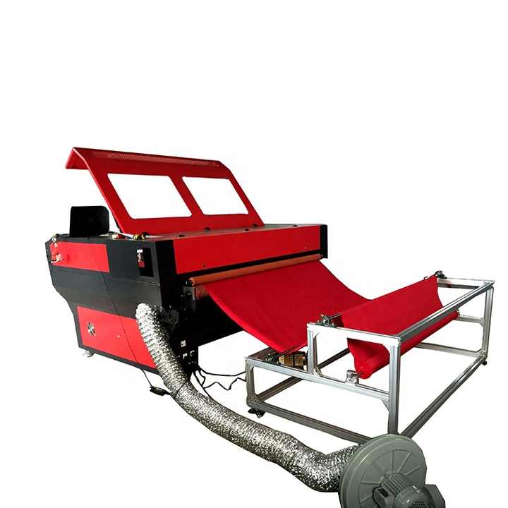 Easy to Operate Automatic Feeding Textiles Shirt Fabric Laser Fabric Cutting Machine