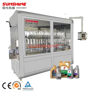 Automatic adjustable 1 4 5 gallon plastic bottle antifreeze lube oil gear car brake fluid oil liquid filling machine