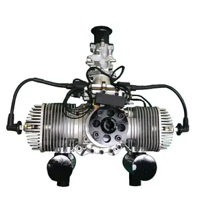 Motore a benzina DLE monocilindrico 2 tempi per aeroplano modello RC 17,5hp