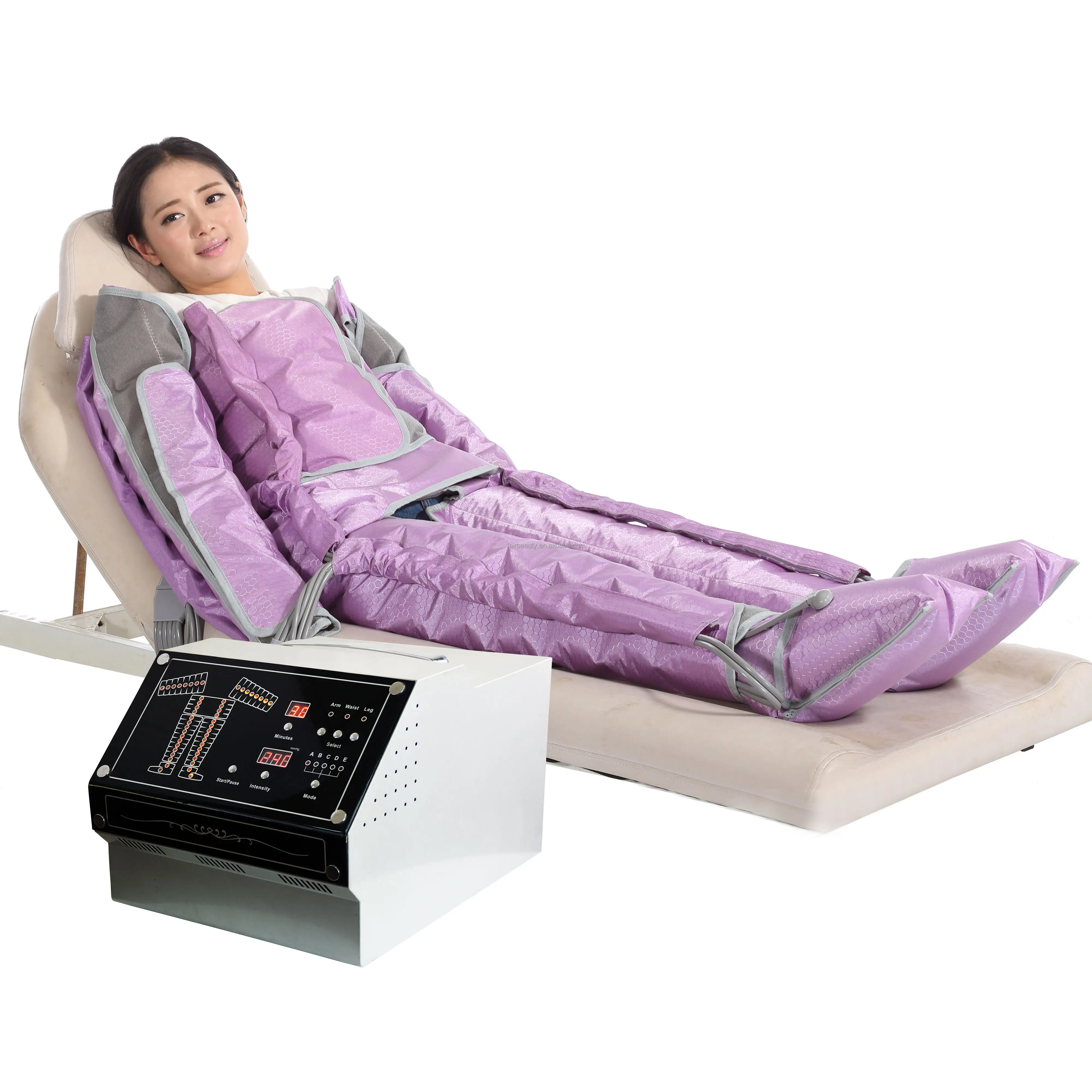 Professionele Esthetische Geneeskunde Lymfedrainage Machine Infrarood Sauna Luchtdruk Pressotherapie Deken 48 Airbags Massage