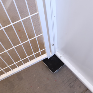 Hayvan barınağı Moorpark Hondenkooien Metalen Kennels Buiten kafes dökmek Chien - Product Image 4