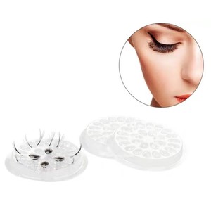Portable Colorful Eyelash <b>Glue</b> Holder Tray Flower Base Gasket for False <b>Lash</b> <b>Extension</b> Grafting - Product Image 6