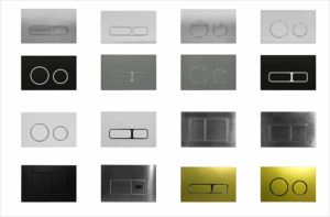 Tanque de inodoro oculto de diseño <span class=keywords><strong>universal</strong></span> mecanismo de doble descarga para cisterna oculta de inodoro colgado en la pared - Product Image 5