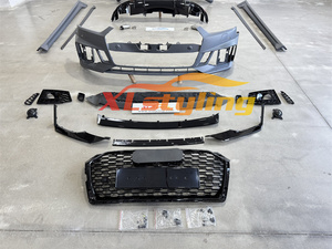 XLstyling Car Conversion Upgrade Facelift Diffuseur de calandre de pare-chocs avant arrière RS5 Look BODY KIT pour <span class=keywords><strong>Audi</strong></span> <span class=keywords><strong>A5</strong></span> S5 17-20 Bodykit - Product Image 2