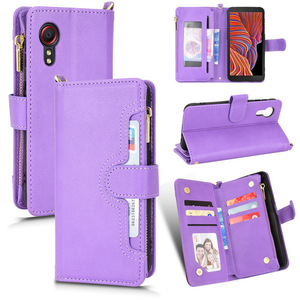 Étui en cuir PU avec fermeture éclair pour Samsung <span class=keywords><strong>Galaxy</strong></span> <span class=keywords><strong>Xcover</strong></span> <span class=keywords><strong>5</strong></span> - Product Image 6