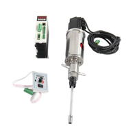 Agitateur magnétique de laboratoire à moteur sans balais en acier inoxydable, capacité de revêtement chimique pour réacteurs sous pression de 2L à 10L, avec boîte de vitesses haute performance