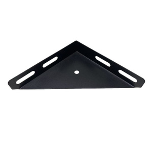 Support triangulaire Xinjunye noir de 1,6 mm, 1,8 mm, 2,0 mm, 2,5 mm d'épaisseur pour connexion d'angle de tête de lit, accessoire de quincaillerie - Product Image 2