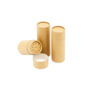 Recyclable Eco-Friendly <b>Poster</b> Tube Packaging Paper Cardboard for Loose Powder Cosmetic & Food Use - Product Image 2