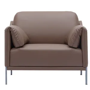 Foshan meubles de haute qualité confortable sectionnel brun canapés de bureau en cuir afrique du sud vente