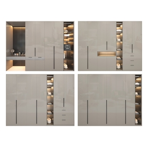 Armadio Personalizzato con Design a Strati Ergonomico per un Comodo Organizzazione Quotidiana, Arredamento Moderno per Camera da Letto - Product Image 2