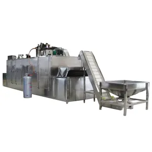 Máquina para asar granos de cacao, línea de producción de polvo de cacao