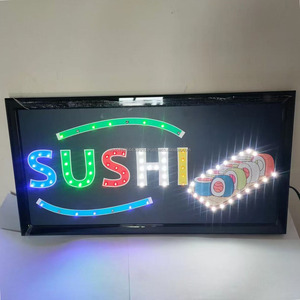 French pizza takeout LED billboard indoor hanging display <b>board</b> shop window sign directional sign decorative <b>light</b> luminous sign - Product Image 6