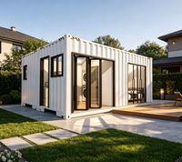 Villa Conteneur Skyacross Entièrement Équipée, Respirante, Moderne et Pliable – Prête à Habiter – Mini Maison Modulaire Préfabriquée