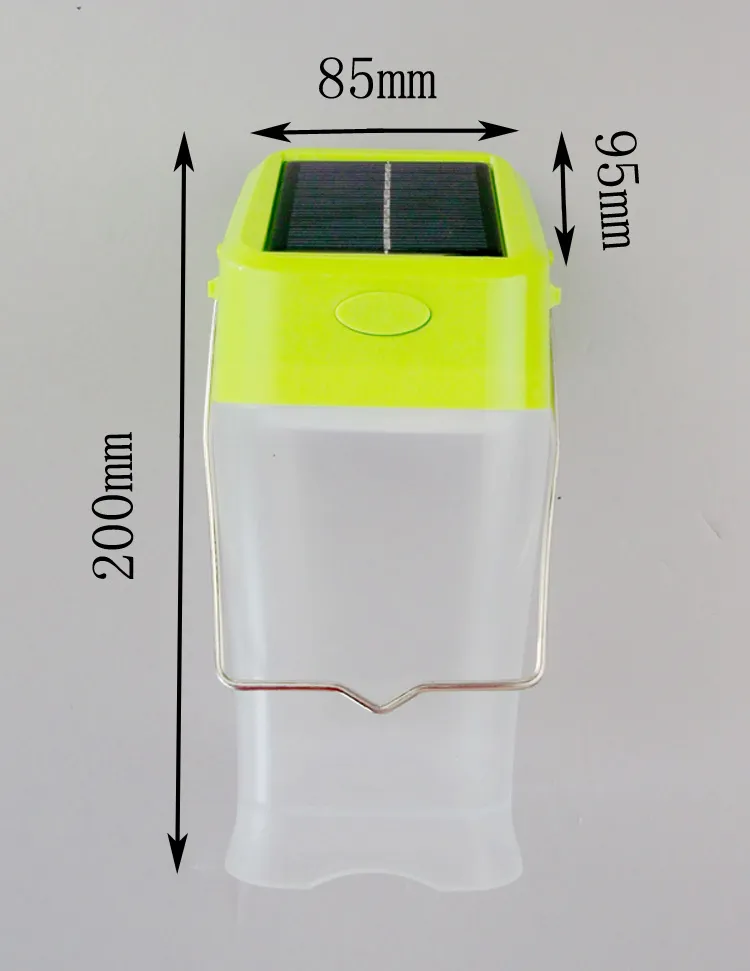 Mini linterna LED Solar para exteriores, luz pequeña de tienda portátil personalizada, 3w, para emergencia