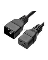 Câble 10a250v 220 230v 50hz 240v Principal c13 c14 Types de connecteurs Source 18awgx3c Cordon d'alimentation 2m