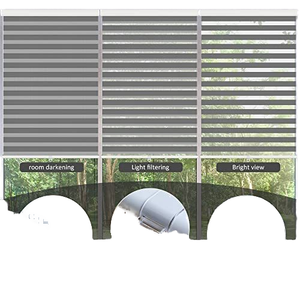 Trong nhà màn rèm Shades Cordless Zebra Rèm cho cửa sổ trang trí Cordless cầu vồng Zebra Rèm cho phòng tắm - Product Image 4