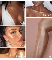 Sérum illuminateur liquide 6 tons, brillant soyeux, éclatant, longue tenue, 6 nuances, OEM ODM, étiquette privée, logo personnalisé, vente en gros