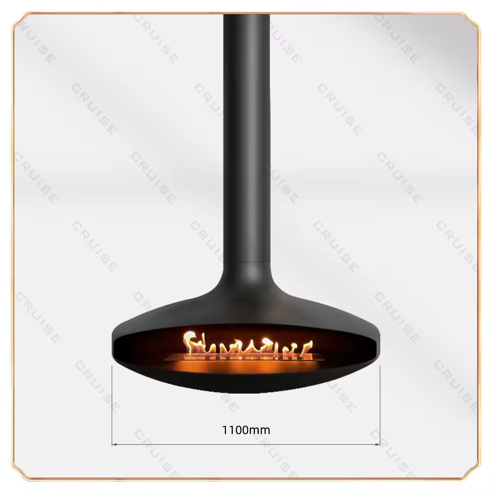 UFO-cheminée à l'éthanol-1100mm