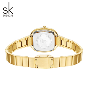 Elegante Reloj de Pulsera para Mujer con Correa de Cuero con Textura de Bambú, Cristal Mineral Resistente a los Arañazos - Product Image 4