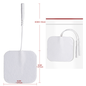 Électrodes de remplacement non tissées 50*50MM pour appareils TENS, coussinets réutilisables pour masseurs corporels - Product Image 4