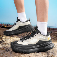 Chaussures de course légères d'extérieur grande taille 46, respirantes en maille, avec amorti et bande élastique, pour toutes les saisons, vente en gros transfrontalière de haute qualité