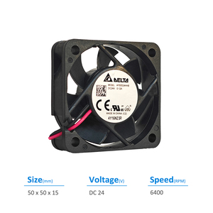 Ventilador Axial Delta AFB0524HHB 24VDC 0.08A 1.92W 6400RPM para Gabinete de Control, Inversor y UPS - Product Image 2