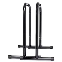CooSport Station de Fitness Portable en Acier, Barre de Dip, Station de Musculation à Domicile, Hauteur Réglable, Capacité de Charge 127 kg/500 lb, Barres Parallèles