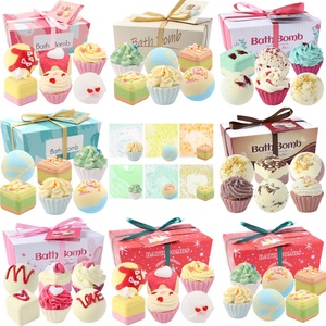 Boule de sel de bain aromatique 100g au parfum de sel marin, pour pâtisserie explosive transfrontalière, petits gâteaux et bain moussant aromathérapeutique - Product Image 1
