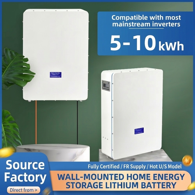 5KWH 10KWH 15KWH 20KWH Solar Home Photovoltaic Energy Storage System Lithium Iron Phosphate Battery Backup Power Station CAN