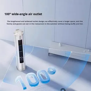 เครื่องปรับอากาศแบบตั้งพื้น Hi Sens 3/2 HP ประหยัดพลังงาน พร้อมระบบอินเวอร์เตอร์ สำหรับทำความเย็นและความร้อน เหมาะสำหรับห้องนั่งเล่น รุ่นทรงกระบอก แนวตั้ง E - Product Image 4