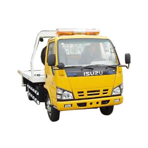 ISUZU truk derek, 600P 4 ton penyelamatan dua pemulihan datar truk derek diskon lebih murah - Product Image 4