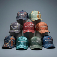 Gorra Trucker de Malla con Estampado Topográfico Personalizado, OEM ODM, Etiqueta Privada, Visera Curva para Streetwear y Marcas de Diseño