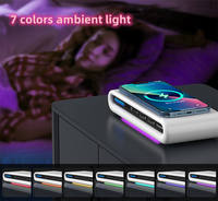 Stasiun Pengisian Daya Nirkabel 3 in 1 15W dengan Pengisian Cepat, Port USB Tipe C 2, dan Dock Pengisian Daya Desktop untuk Ponsel