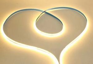 COB LED Ribbon Light 12V/24V Self-Adhesive Flexible <b>Strip</b> for Display Shelf & Ambient Room Decor Cabinet & Background Lighting - Product Image 5