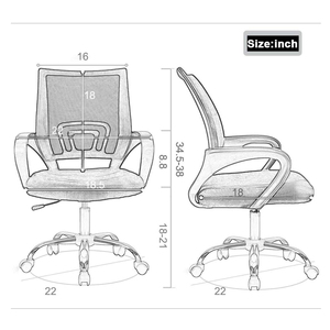 Modern White Frame Mesh Executive Office <b>Chair</b> Adjustable Features Chrome Base Outdoor Use Premium Posture <b>Support</b> Mechanism - Product Image 6