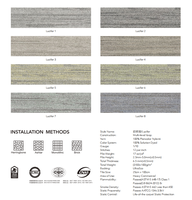 Dalles de moquette en nylon de qualité supérieure 25x100 cm, dalles de moquette emboîtables, dalles de moquette de luxe amovibles pour moquette de cinéma maison