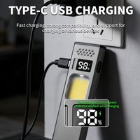 Schlanke EDC-Arbeitslampe COB LED Wiederaufladbare Magnetische Stiftlampe Tragbare Mini-Taschenlampe für Camping und Fahrzeugnotfälle