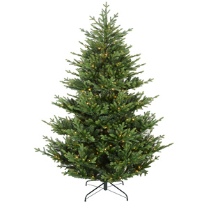 Slim <b>Led</b> Christmas <b>Tree</b> Christmas <b>Tree</b> Stand and Accessories Lighted Christmas <b>Tree</b> 7.5ft Artificial Home Decoration - Product Image 1